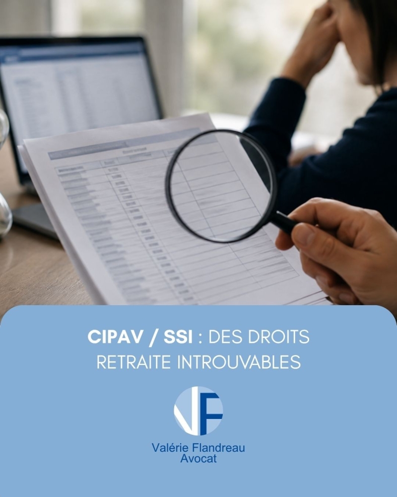 CIPAV / SSI : des droits retraite introuvables